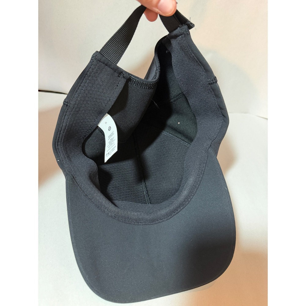 Lululemon Fast and Free Run Hat Black Adjustable Athletic Cap OS - Picture 6 of 6